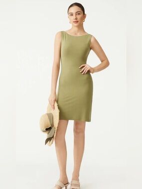 OGL Cooling Open Back Bandless Brami Mini Dress